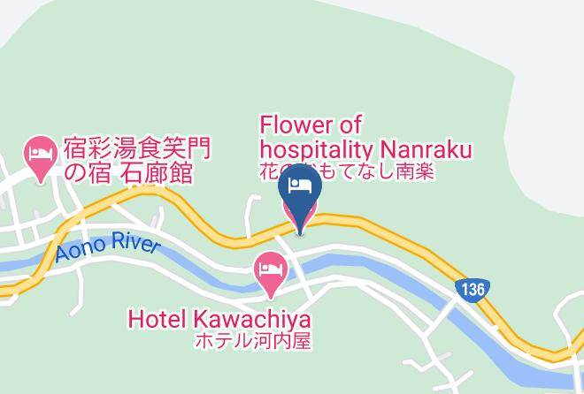 Minamiizu Townkamo District - Flower Of Hospitality Nanraku Maps