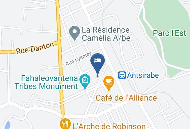 Antsirabe I - Flower Palace Hotel Maps