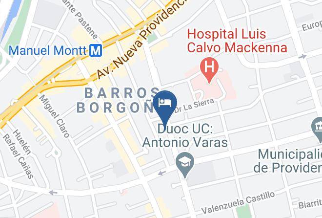 Santiago - Hotel Las Flores Maps