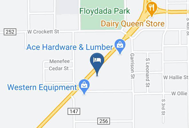 Floyd - Floydada Motel Inc Maps