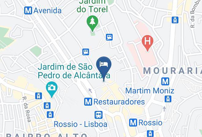 Flor Da Baixa Alojamento Map