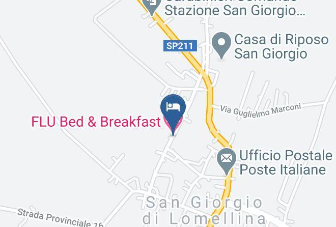 Pavia - Flu Bed & Breakfast Maps