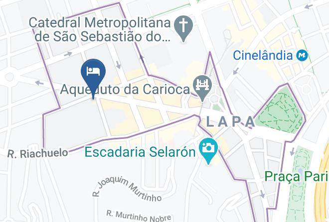 Rio De Janeiro Centro - Fluminense Hotel Maps