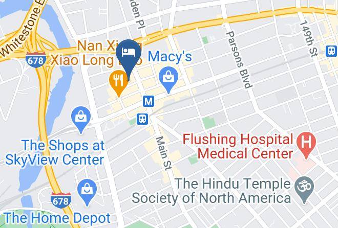 Queens - Flushing Central Hotel Maps