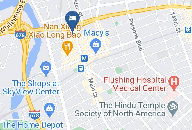 Queens - Flushing Hotel Maps