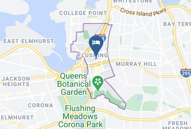 Flushing Motel Map