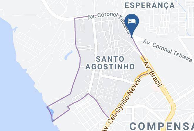Manaus - Flutuante Das Bandeiras Maps