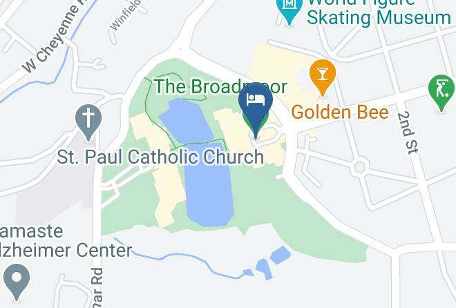 El Paso - The Broadmoor Maps