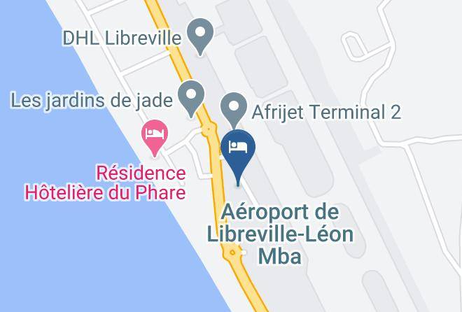 Libreville - Fly Hotel Gabon Maps