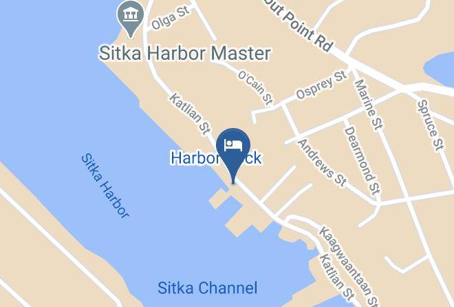 Sitka Borough - Fly In Fish Inn Maps