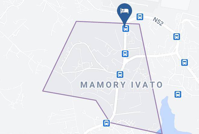 Fly Inn Madagascar Hotel Map