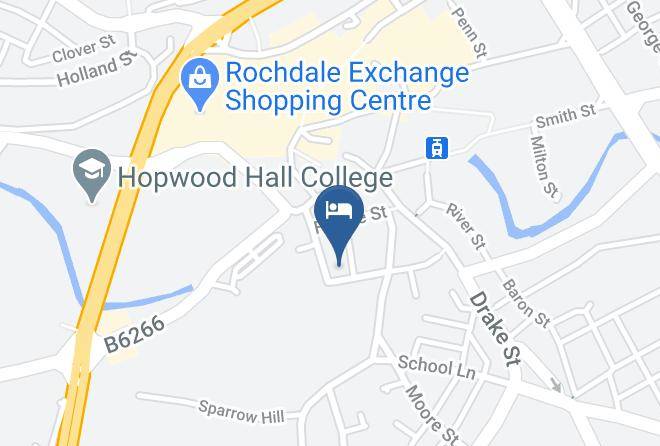 Greater Manchester - Flying Horse Hotel Maps