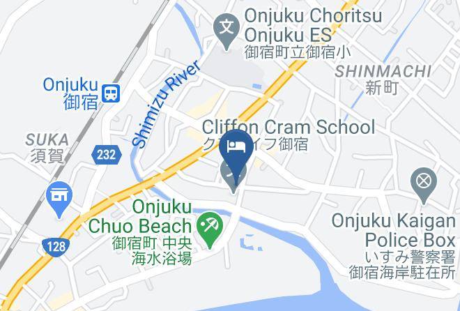 Onjuku Townisumi District - Flying Sumo Surf Co Maps