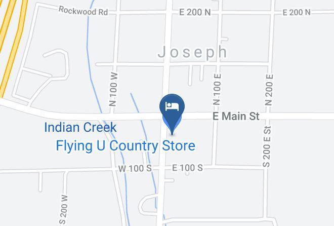 Flying U Country Store Map