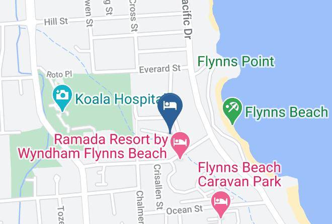 Port Macquarie Hastings - Flynns On Surf Maps