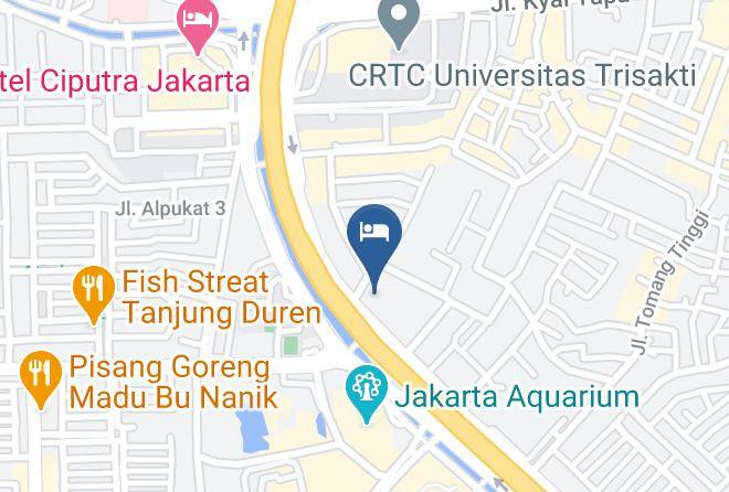 West Jakarta - Fm1 Boutique Hotel Maps