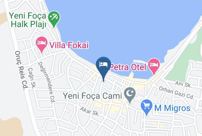 Foca - Focamor Otel Maps