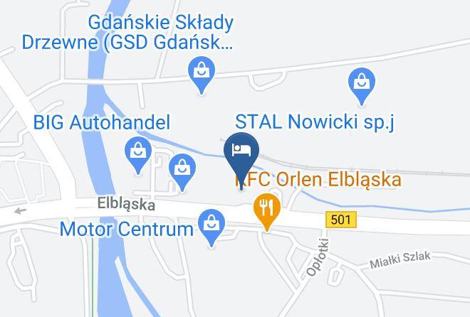 Gdansk - Focus Hotel Gdansk Maps