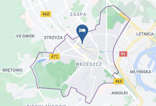 Gdansk - Focus Hotel Premium Gdansk Maps