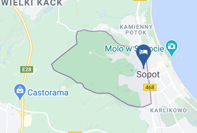 Sopot - Focus Hotel Premium Sopot Maps