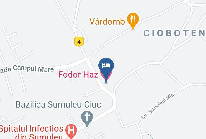 Miercurea Ciuc - Fodor Haz Maps