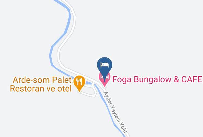 Camlihemsin - Foga Bungalov Maps