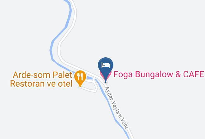 Camlihemsin - Foga Bungalow & Cafe Maps