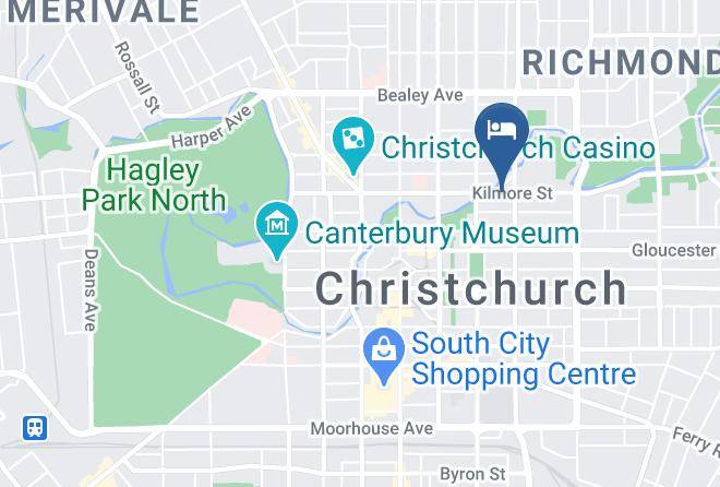 Christchurch - Foley Towers Bbh Maps