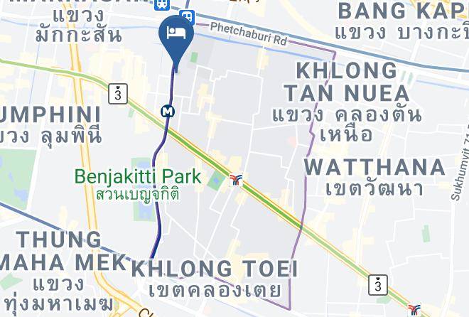 Watthana - Folk Poshtel Asok Maps