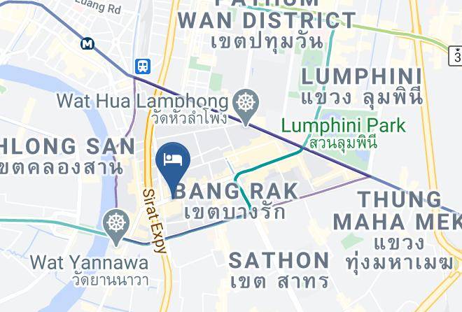Folk Poshtel Silom Map