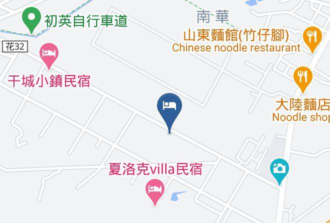 Follow Me Hostels Mapa - Taiwan - Hualiennty