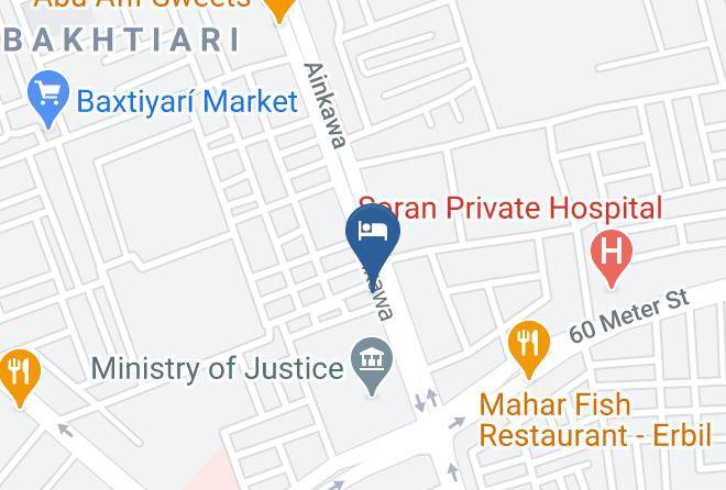 Erbil - Fomex Hotel Erbil Maps