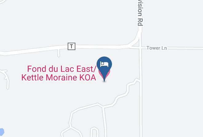 Fond Du Lac - Fond Du Lac East Kettle Moraine Koa Maps