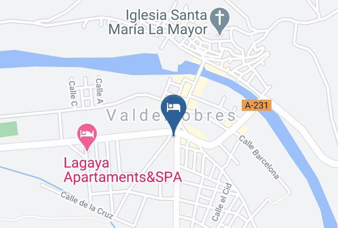 Teruel - Fonda Angeleta Maps