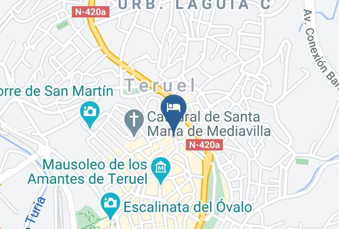 Teruel - Fonda Del Tozal S Xvi Maps