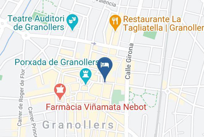 Barcelona - Fonda Europa De Granollers Maps