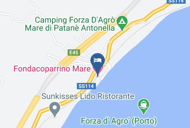 Messina - Fondacoparrino Mare Maps