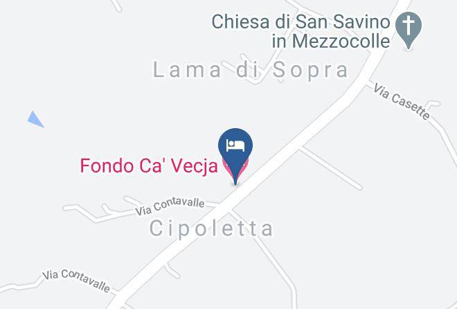 Fondo Ca' Vecja Map