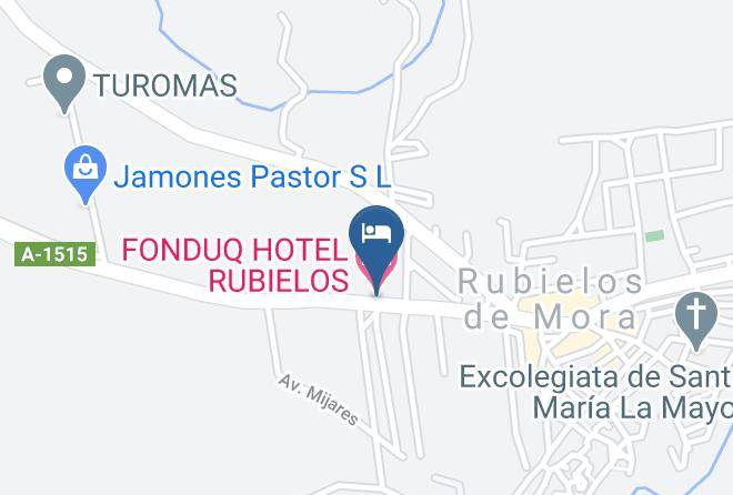 Teruel - Fonduq Hotel Rubielos Maps