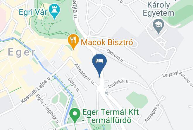 Eger - Fonix Panzio Eger Maps