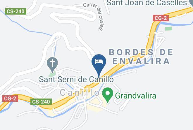 Canillo - Font D'argent Canillo Maps