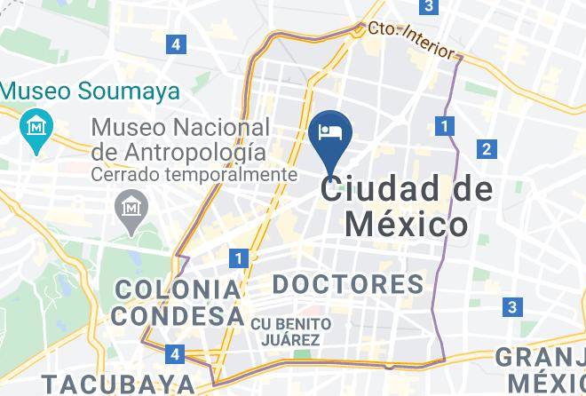 Cuauhtemoc - Hotel Fontan Reforma Maps