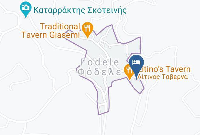 Iraklion - Fontana Apts Maps