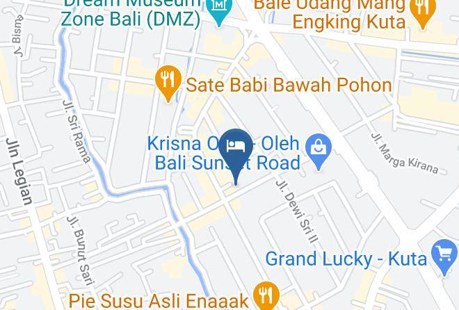 Badung Regency - Fontana Hotel Bali A Phm Collection Maps