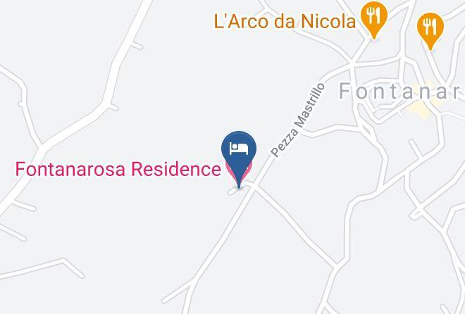 Avellino - Fontanarosa Residence Maps