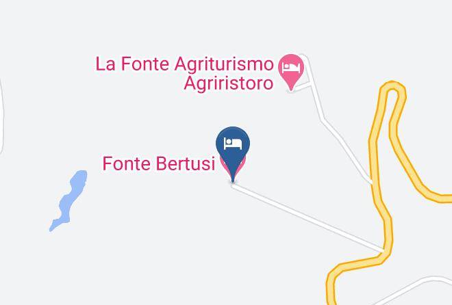 Fonte Bertusi Map