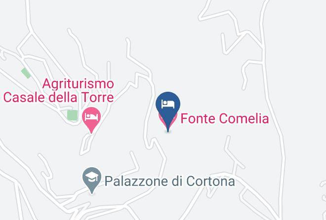 Arezzo - Fonte Comelia Maps