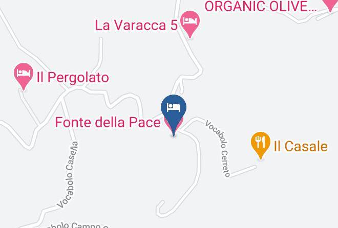 Perugia - Fonte Della Pace Maps