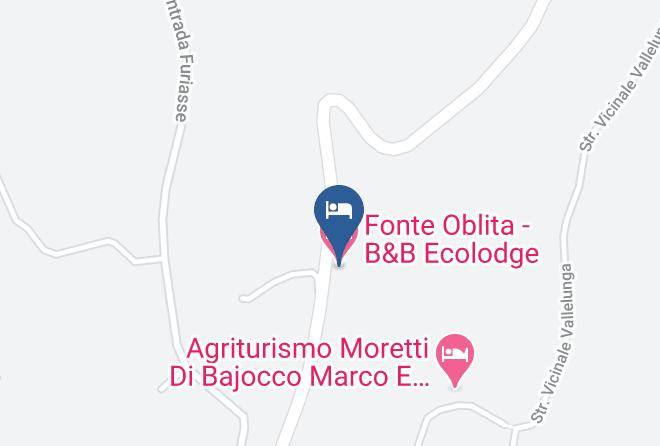 Macerata - Fonte Oblita B&b Ecolodge Maps