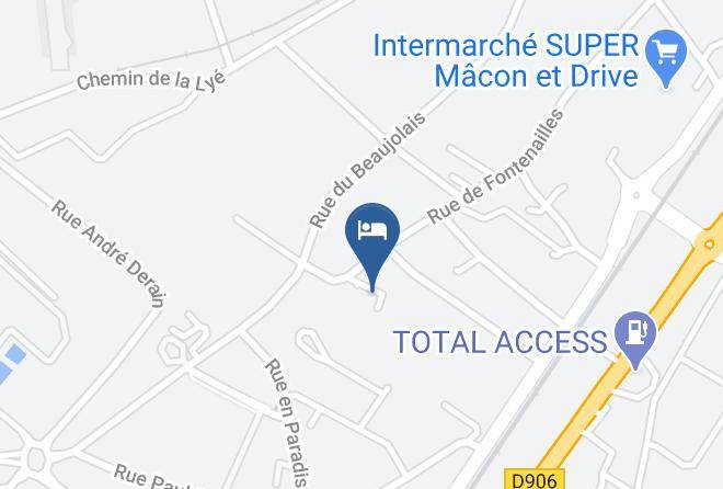 Saone Et Loire - Fontenailles Maps